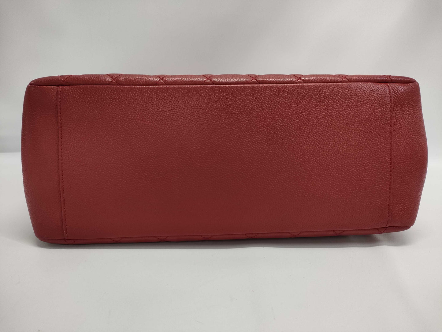 CHANEL Caviar Skin Coco Mark GST Shoulder Tote Bag