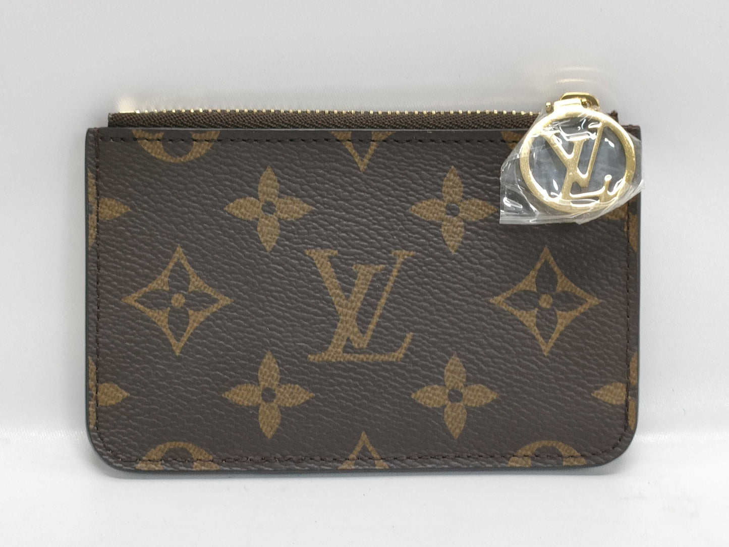LOUIS VUITTON Louis Vuitton Card Case Porte Carte Romy IC Chip M81880 with Box and Dust Bag