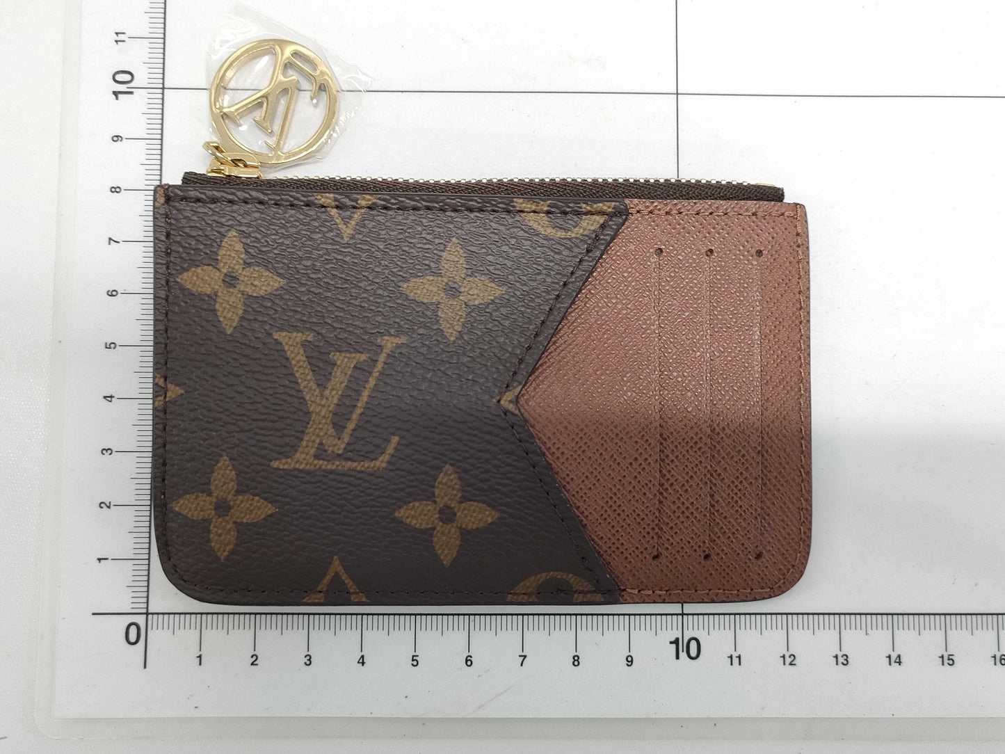 LOUIS VUITTON Louis Vuitton Card Case Porte Carte Romy IC Chip M81880 with Box and Dust Bag