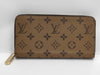 LOUIS VUITTON Monogram Two-Tone Zippy Wallet with IC Chip and Dust Bag, M82444