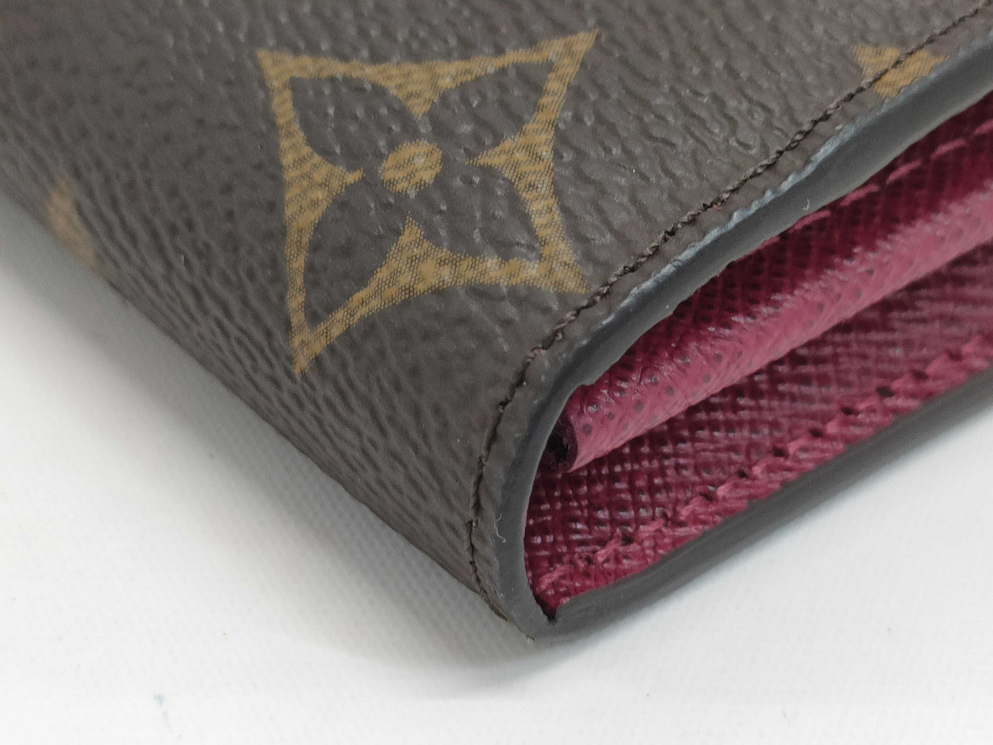 LOUIS VUITTON Monogram Portefeuille Sarah with IC Chip, Dust Bag and Box, M62234 Wallet