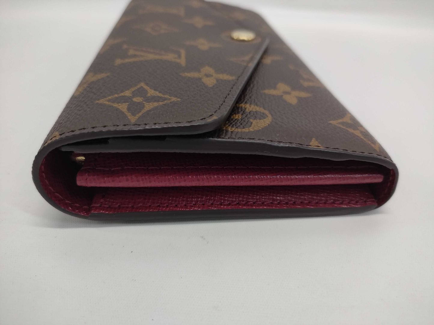 LOUIS VUITTON Monogram Portefeuille Sarah with IC Chip, Dust Bag and Box, M62234 Wallet