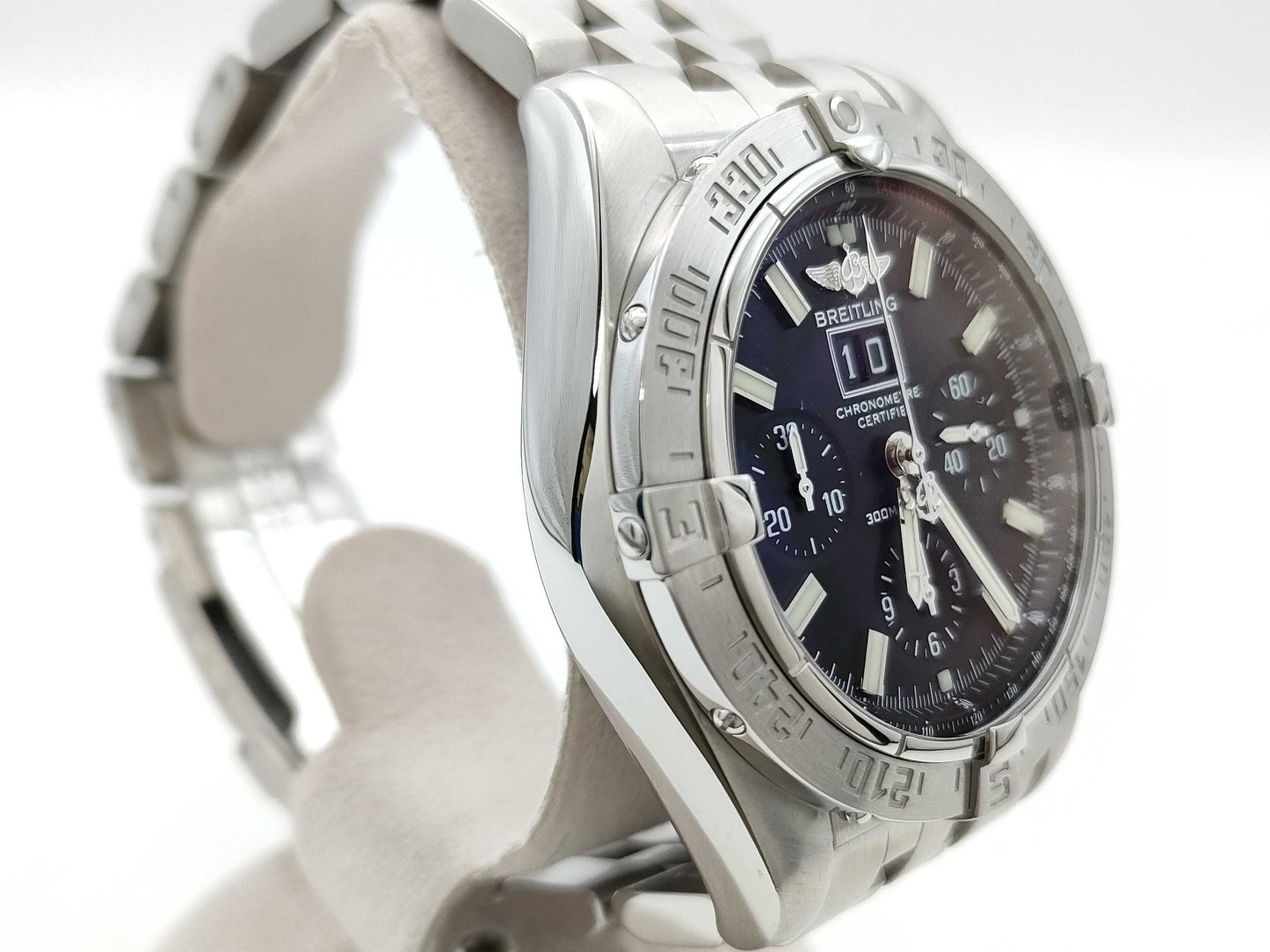 BREITLING Chronomat Blackbird A44359 2366867 SS AT Black Dial Men's Watch