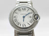 Cartier Ballon Bleu W4BB0015 3009 796844YX Stainless Steel Quartz Silver Dial Women's Watch