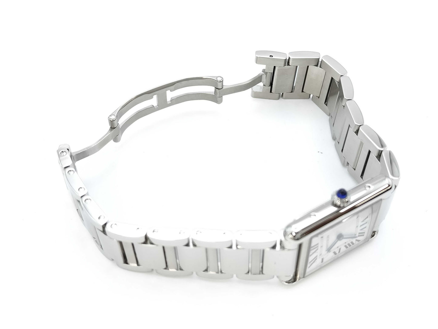 Cartier Tank Must LM WSTA0052 4323 171111DY Quartz Silver Dial Women's Watch