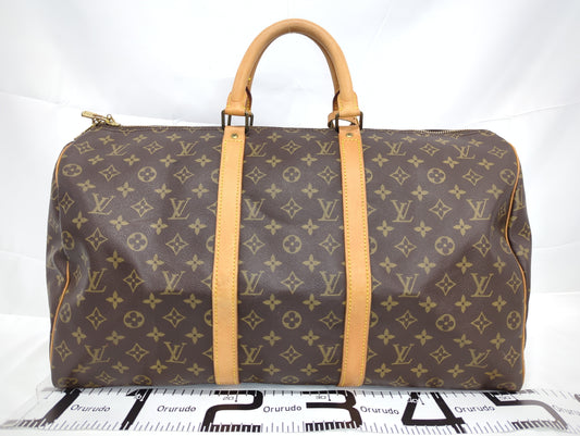 LOUIS VUITTON M41426 Monogram Keepall 50 Boston Bag