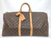 LOUIS VUITTON M41424 Monogram Keepall 55 Boston Bag