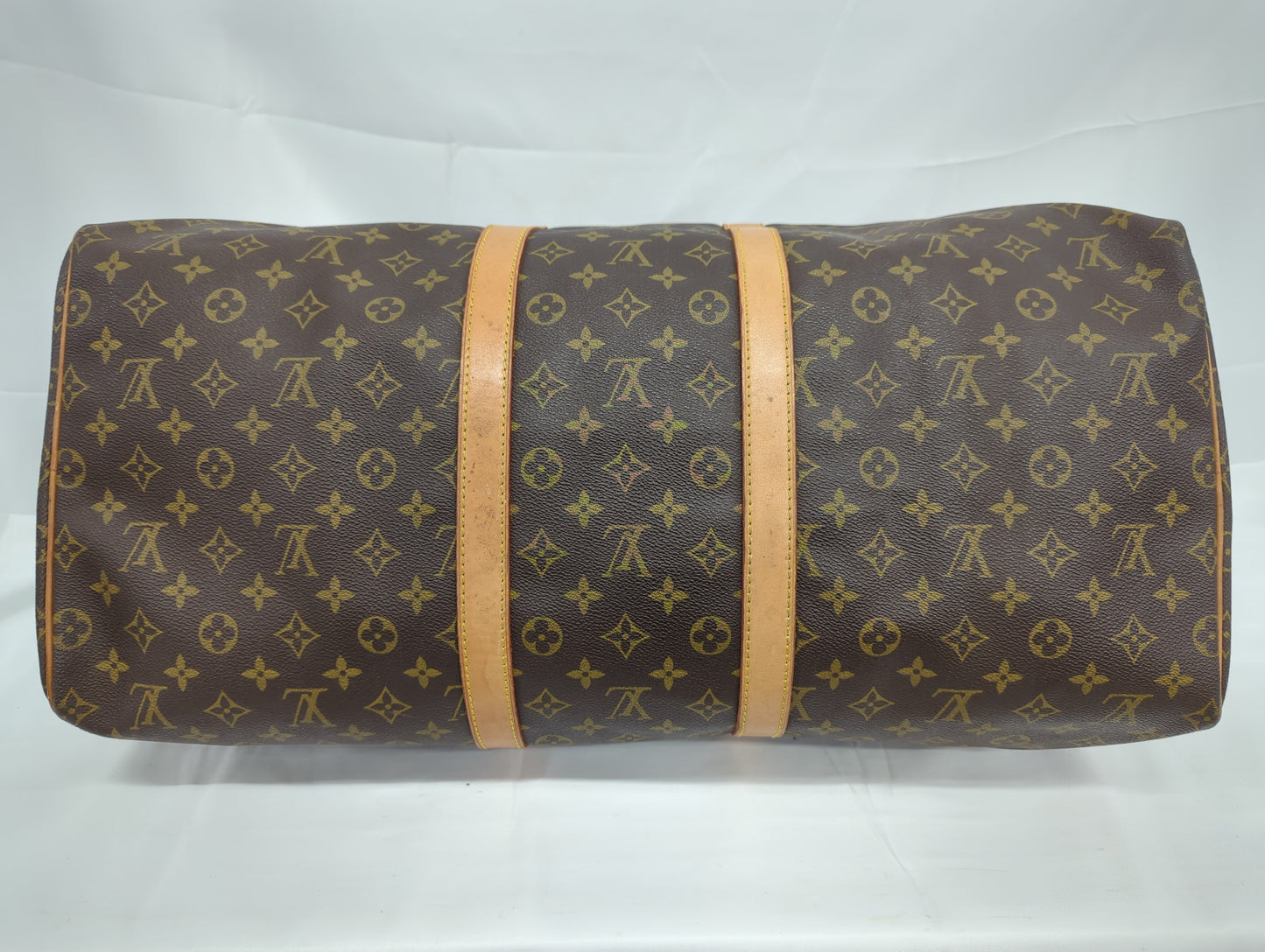 LOUIS VUITTON M41424 Monogram Keepall 55 Boston Bag