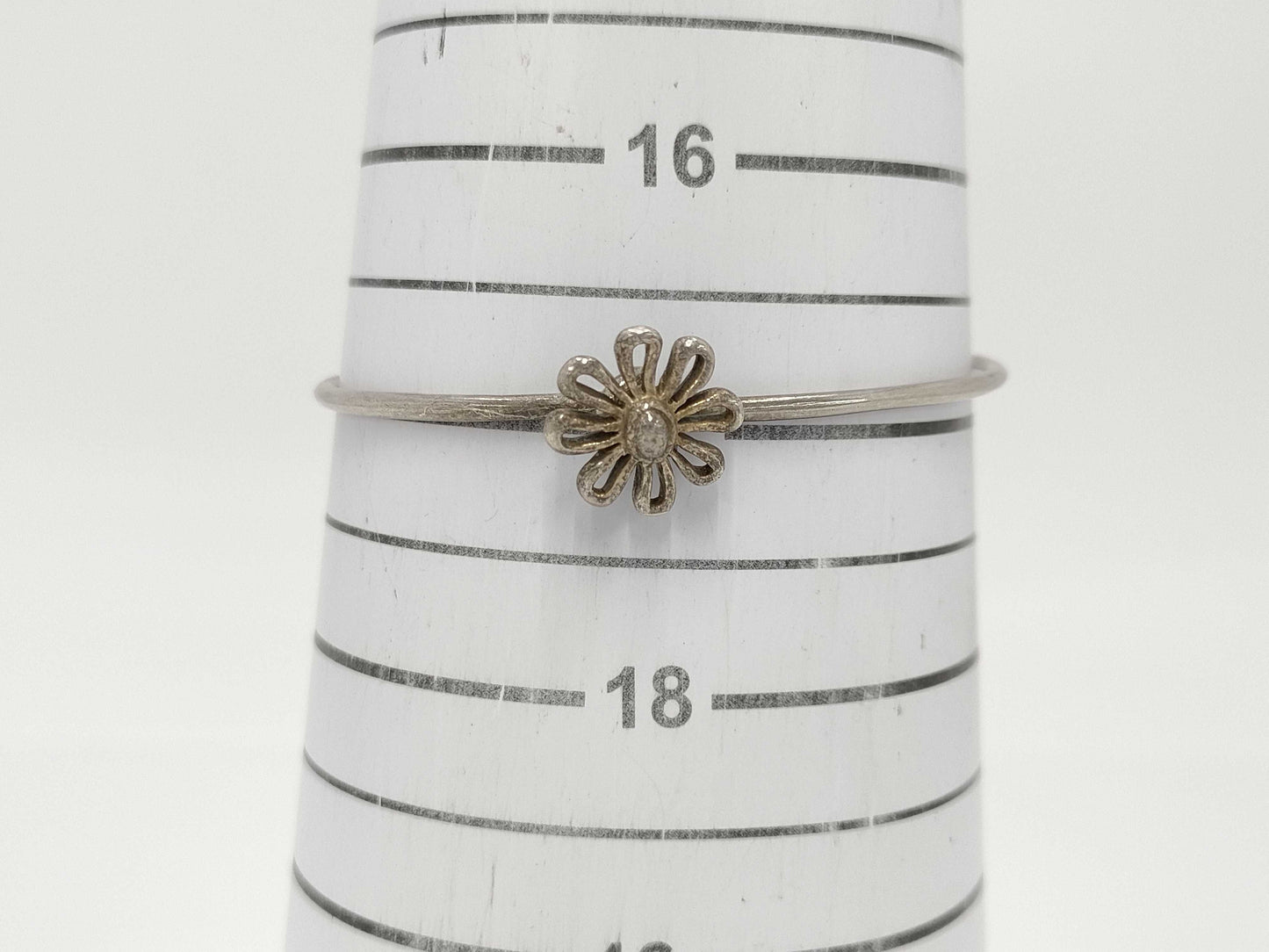 Tiffany & Co. Tiffany & Co. Tiffany & Co. Tiffany Flower Sterling Silver 925 Bangle Bracelet/Bangle