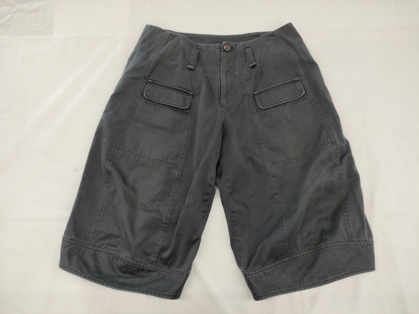 Ys Yohji Yamamoto Cotton Shorts Size 2