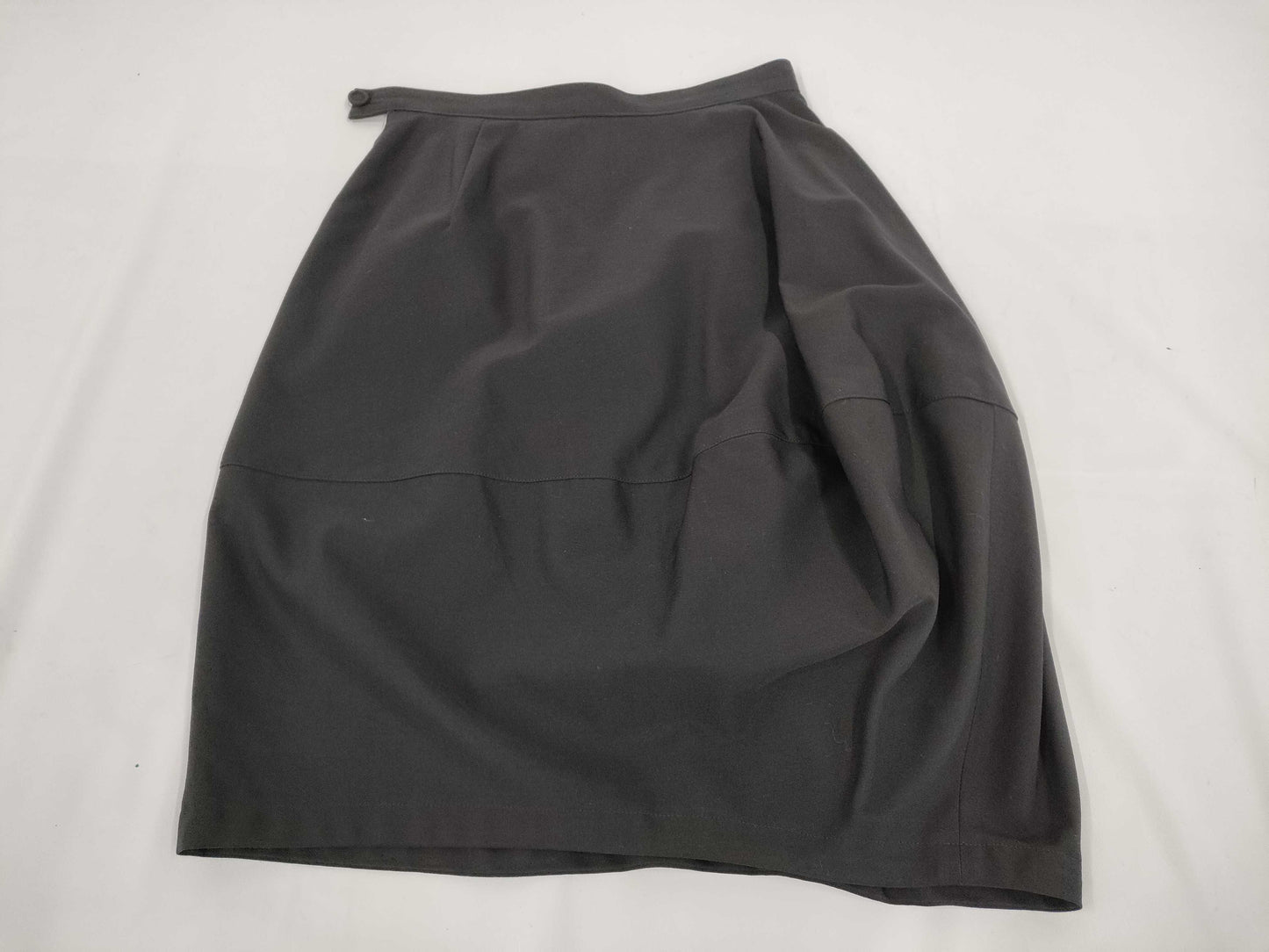 COMME des GARCONS toricot COMME des GARCONS early archive deformed wool tight skirt in black, size M