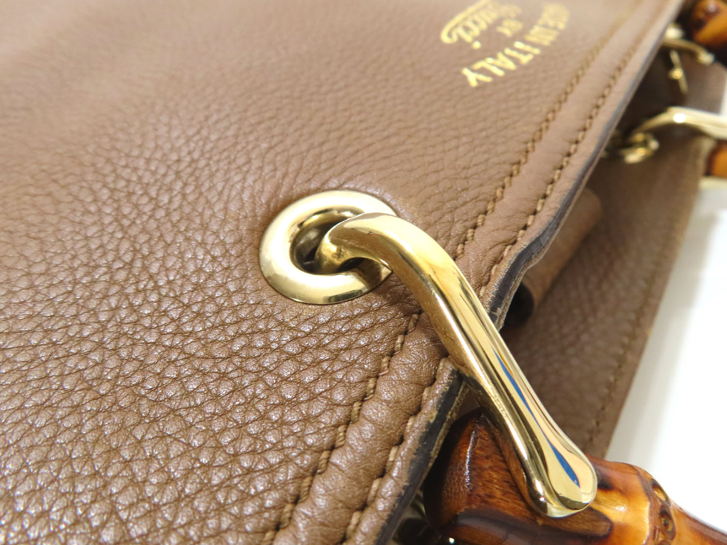 GUCCI Bamboo Bag with Shoulder Strap, Handbag