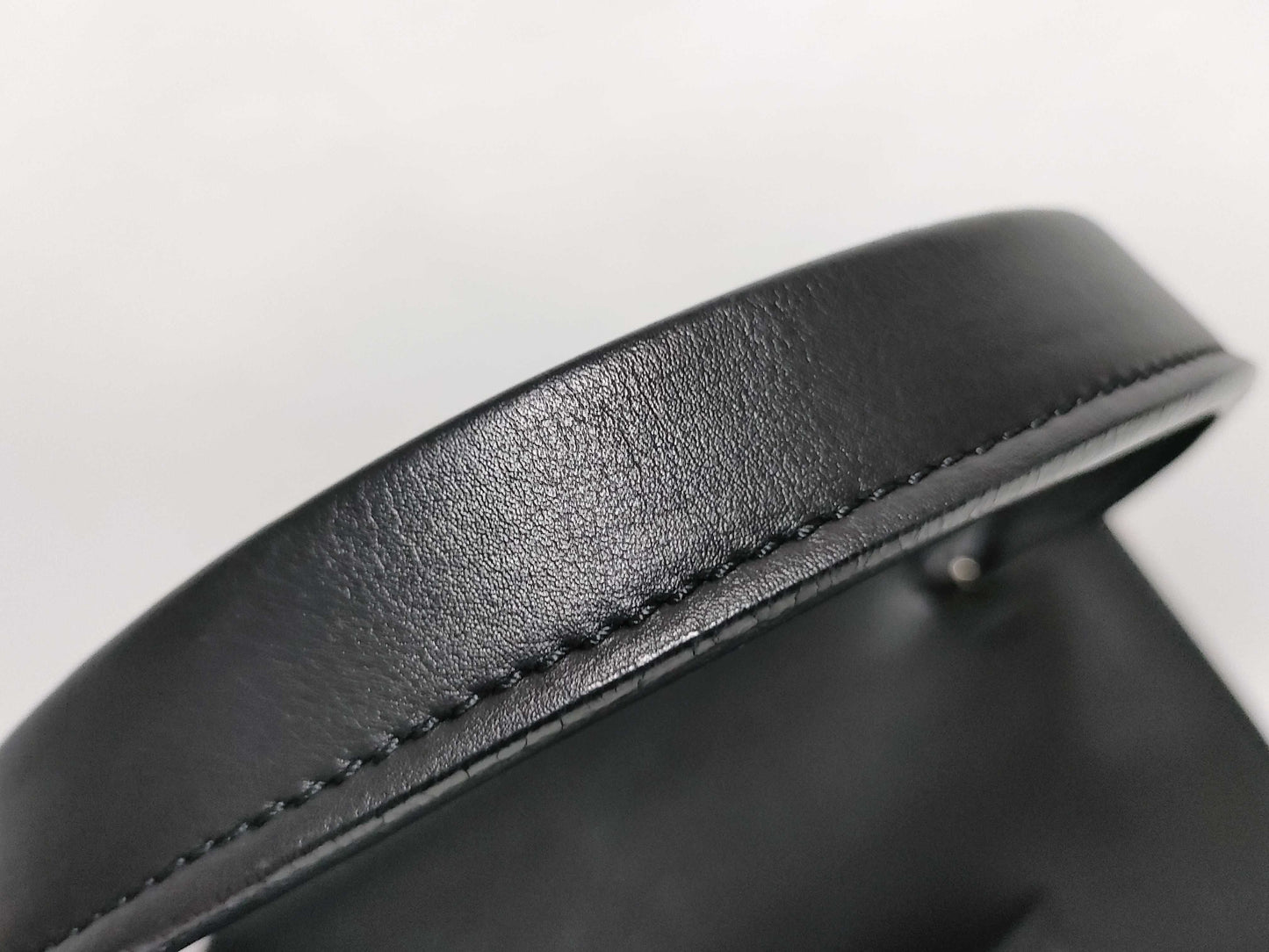 CELINE Handbag Leather Black Handbag