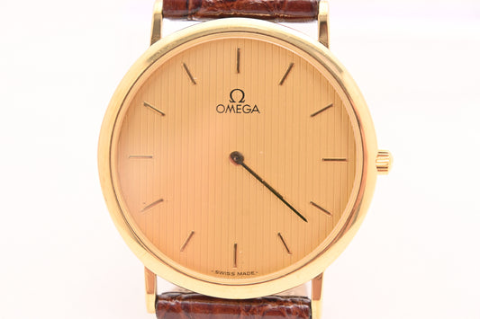 OMEGA DeVille Quartz Unmoving Boys' Watch