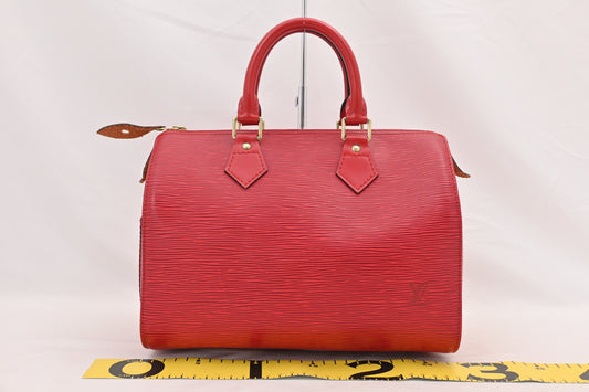 LOUIS VUITTON Epi Speedy 25 Boston Bag M43017 Handbag
