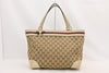 GUCCI GUCCI Gucci GG Canvas Sherry Line Handbag Tote Bag 257061 Handbag