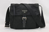PRADA Prada Nylon Tessuto Black Shoulder Bag