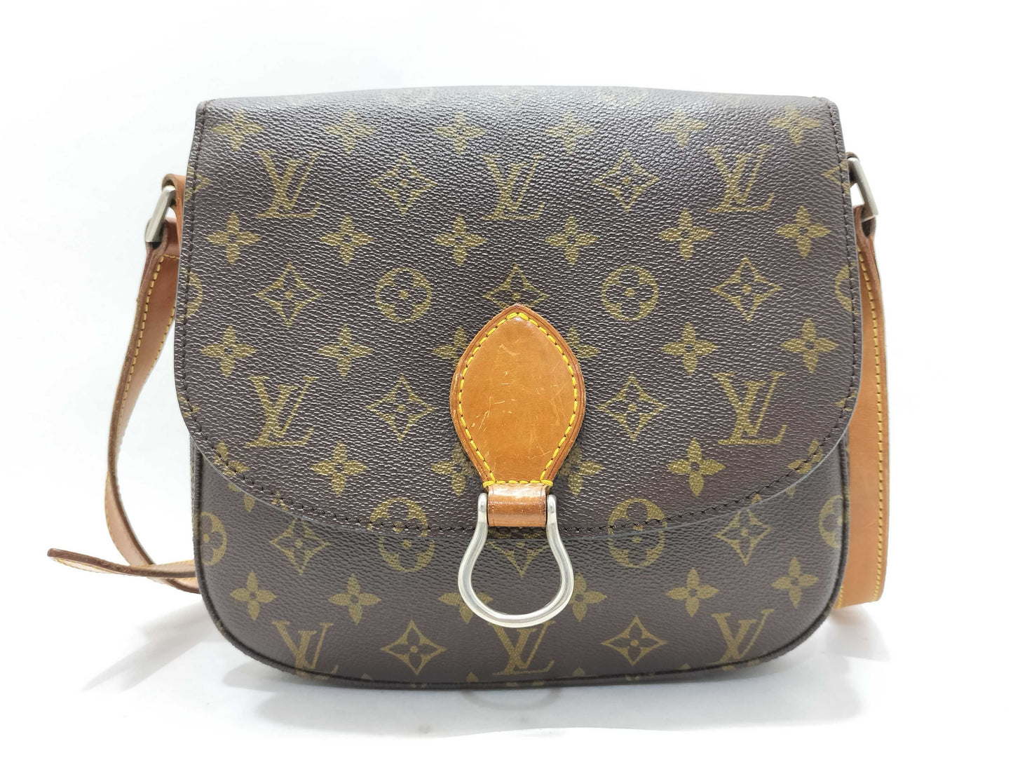 LOUIS VUITTON Monogram Saint-Cloud GM Shoulder Bag M51242 Shoulder Bag