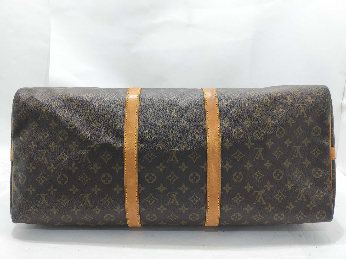 LOUIS VUITTON Monogram LV Keepall Bandouliere Boston Bag