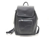 Dior Saddle Backpack, Black Leather