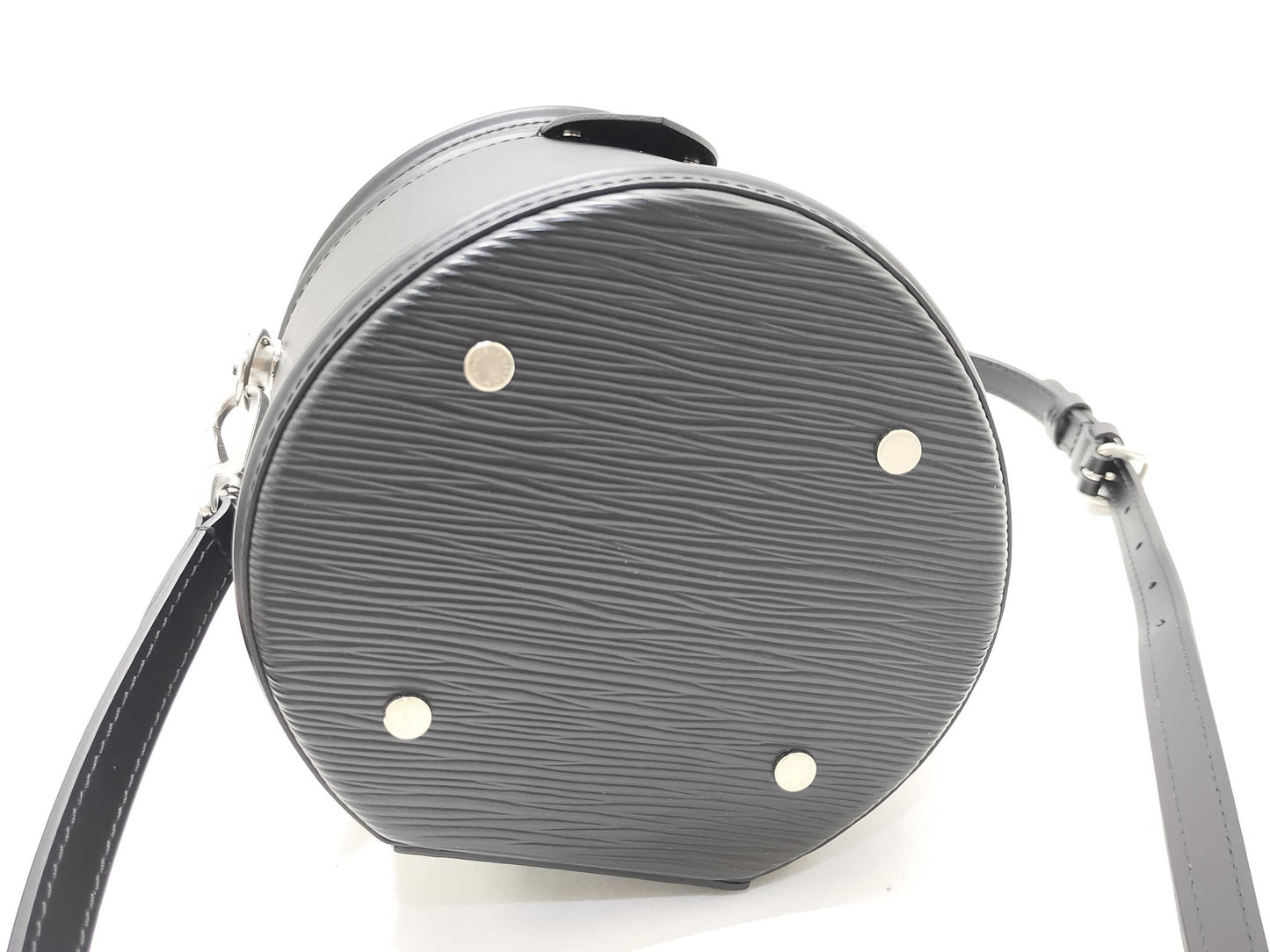 LOUIS VUITTON Epi Cannes M52226 Black RFID Enabled Handbag