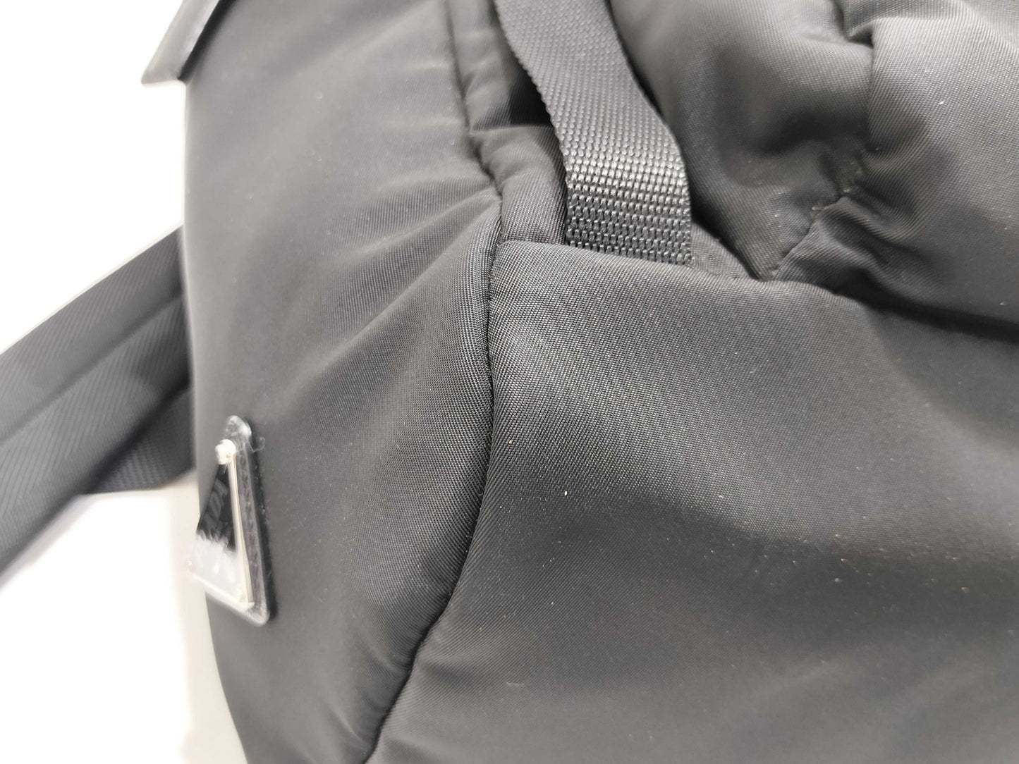 PRADA Tessuto Nylon Backpack in Black