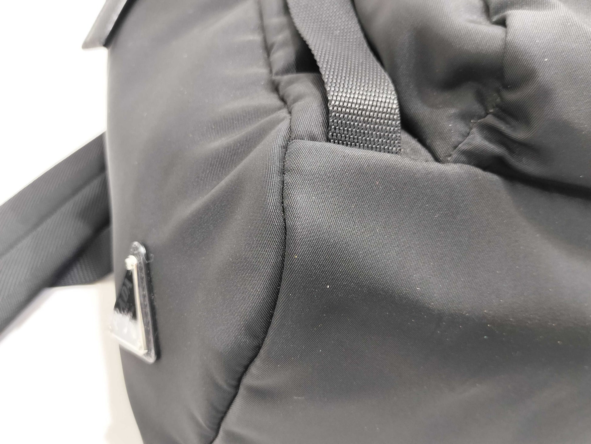 PRADA Tessuto Nylon Backpack in Black