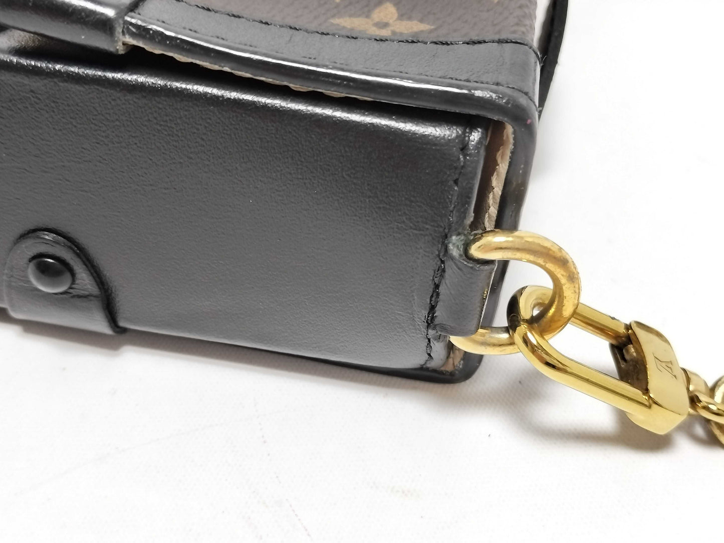 LOUIS VUITTON Monogram LOUIS VUITTON M63913 Pochette Trunk Vertical 2-way Shoulder Bag Shoulder Bag