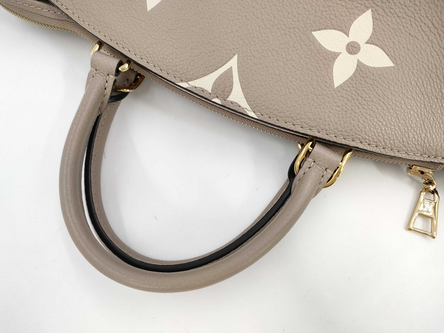LOUIS VUITTON LV Petit Palais PM RFID Two-Tone Empreinte Handbag