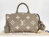LOUIS VUITTON LV Petit Palais PM RFID Two-Tone Empreinte Handbag