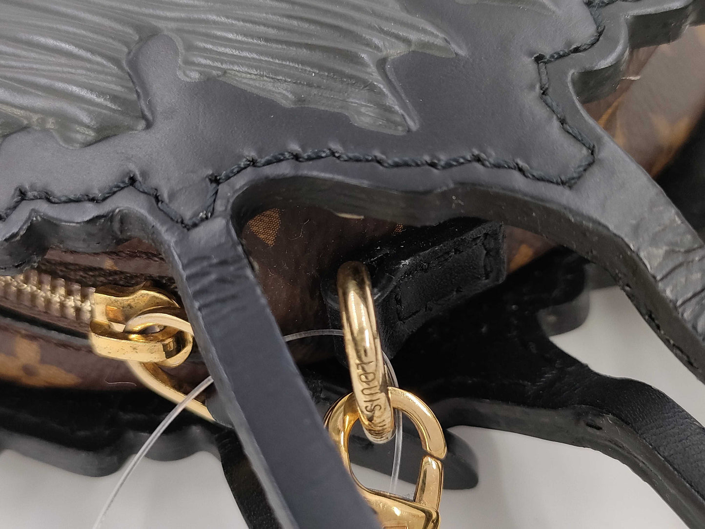 LOUIS VUITTON LV Cat Pochette RFID Catgram Shoulder Bag