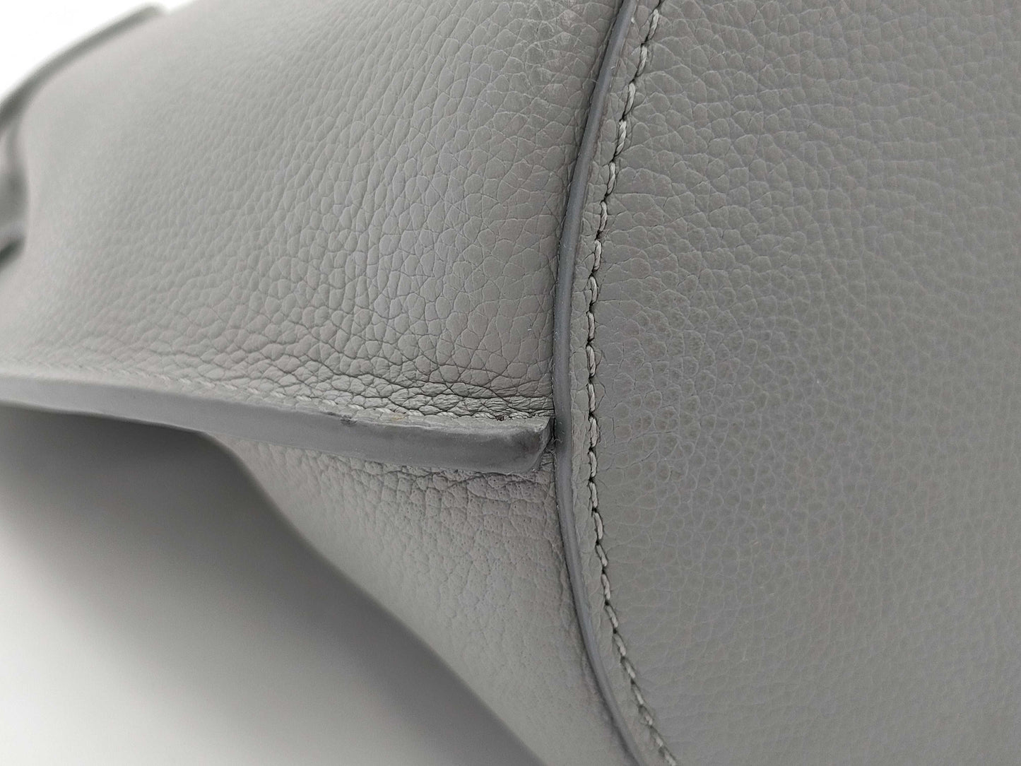 CELINE Big Bag Bucket Nano Gray Handbag