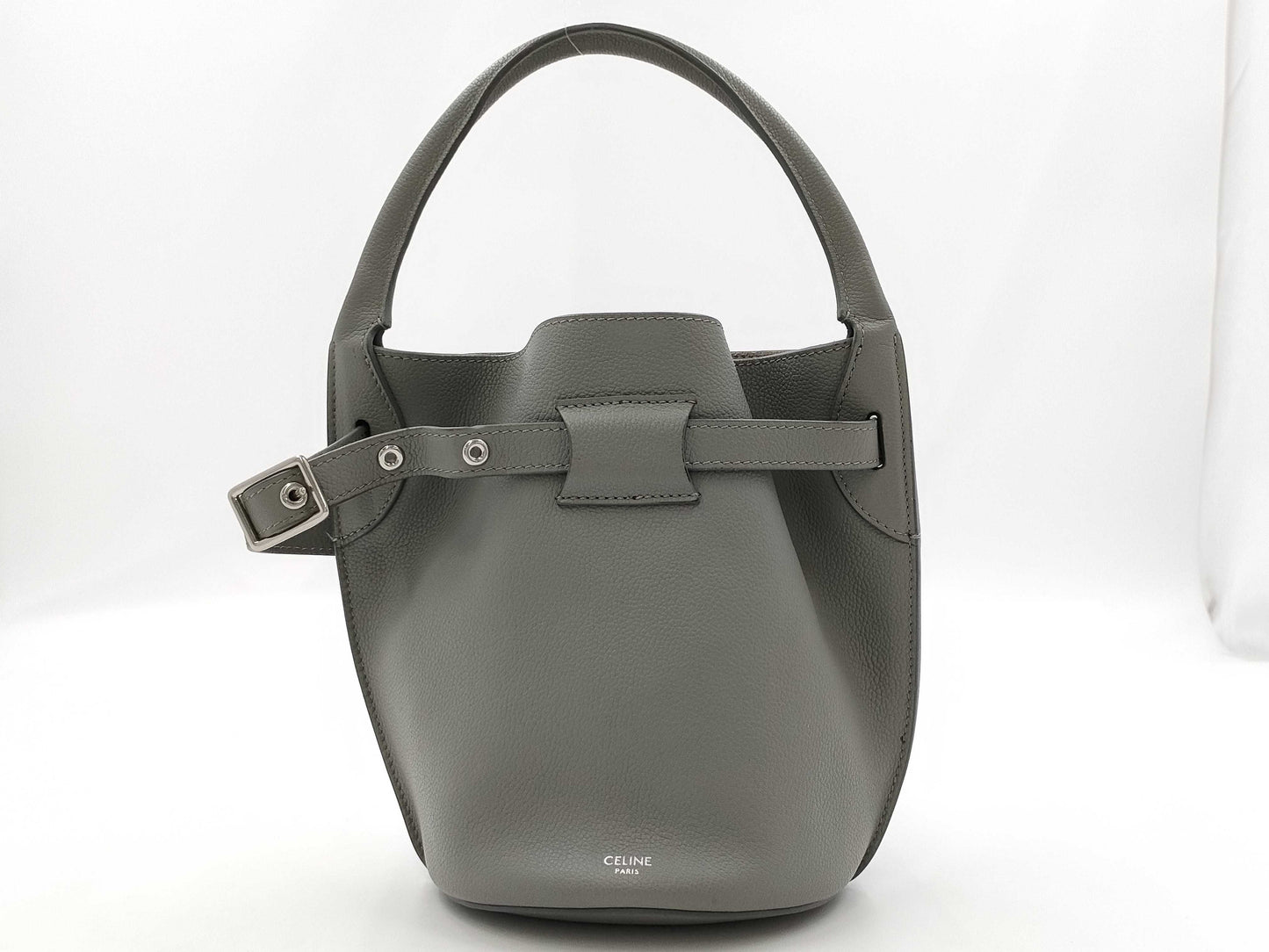CELINE Big Bag Bucket Nano Gray Handbag