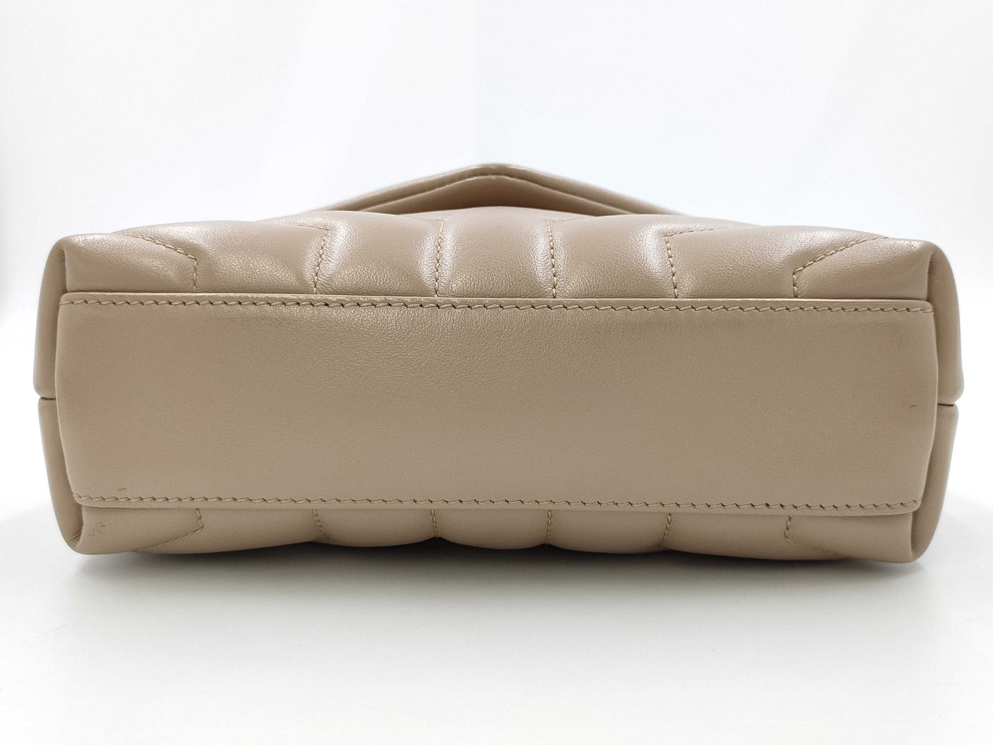 Yves Saint Laurent Lulu Beige Shoulder Bag