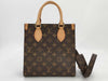 LOUIS VUITTON LV Sac Plat BB Monogram RFID Handbag