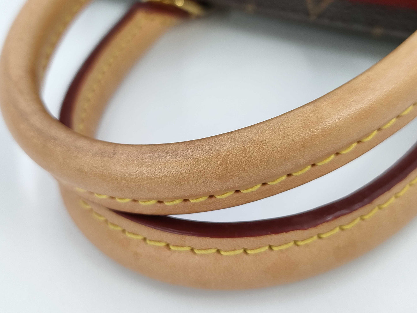 LOUIS VUITTON LV Sac Plat BB Monogram RFID Handbag