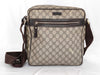 GUCCI GG Supreme Messenger Bag 201448 Ivory x Brown Shoulder Bag