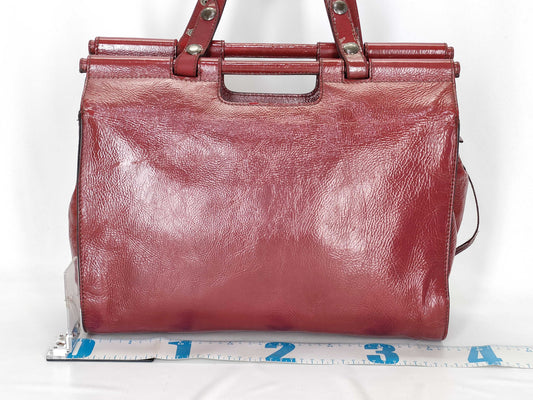LOEWE 2-Way Handbag Red Handbag