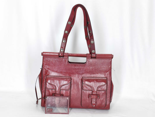 LOEWE 2-Way Handbag Red Handbag