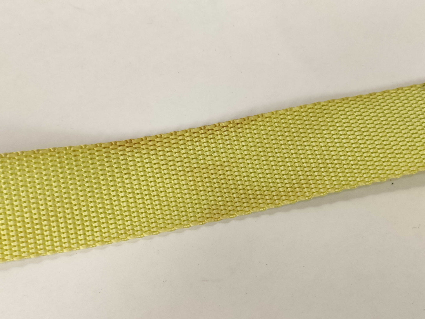 PRADA Nylon Shoulder Bag with No Gusset, Yellow, Triangle Logo Plate, White Tag Included