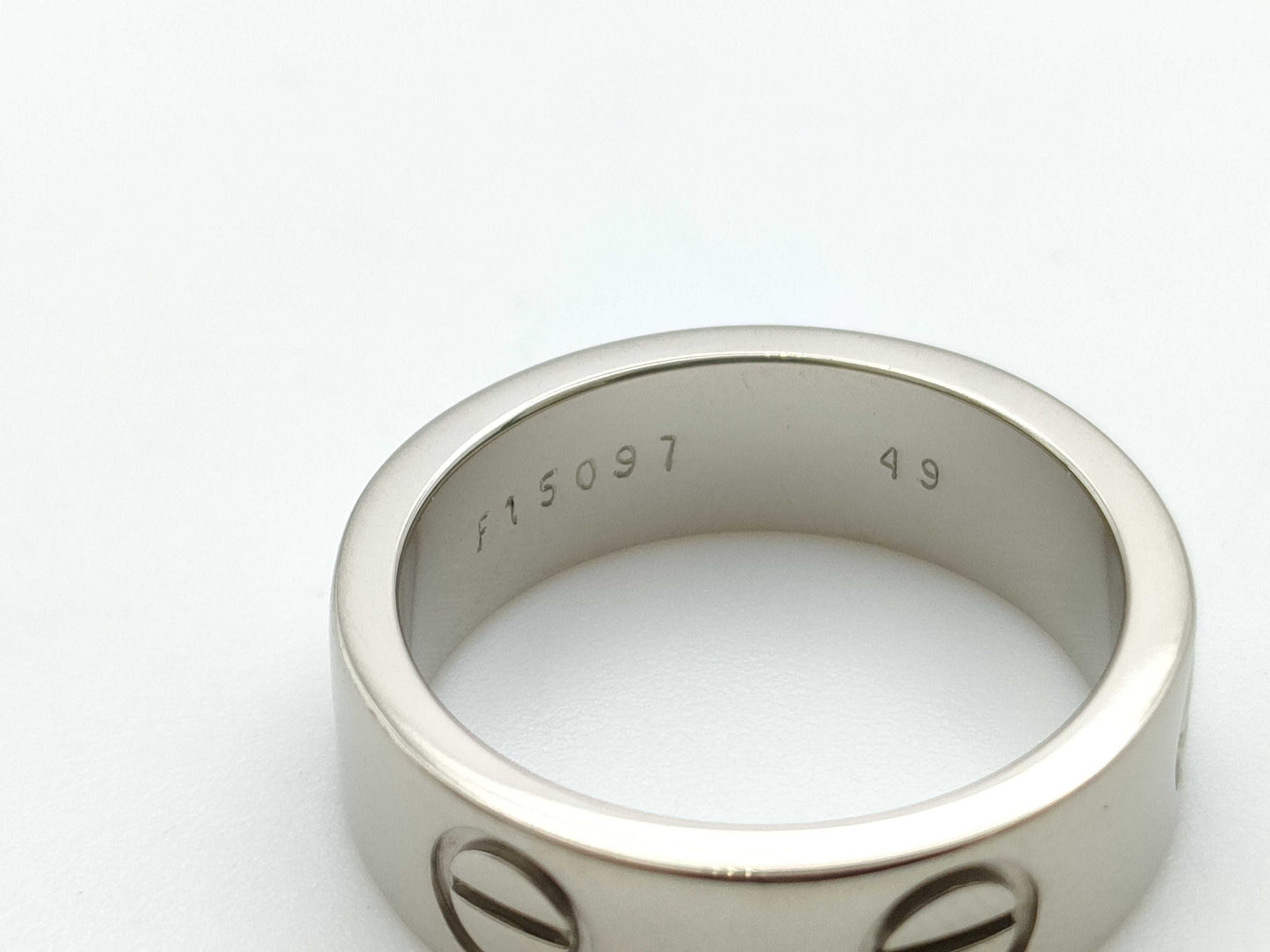 Cartier Love #49 WG 750 7.5g Ring