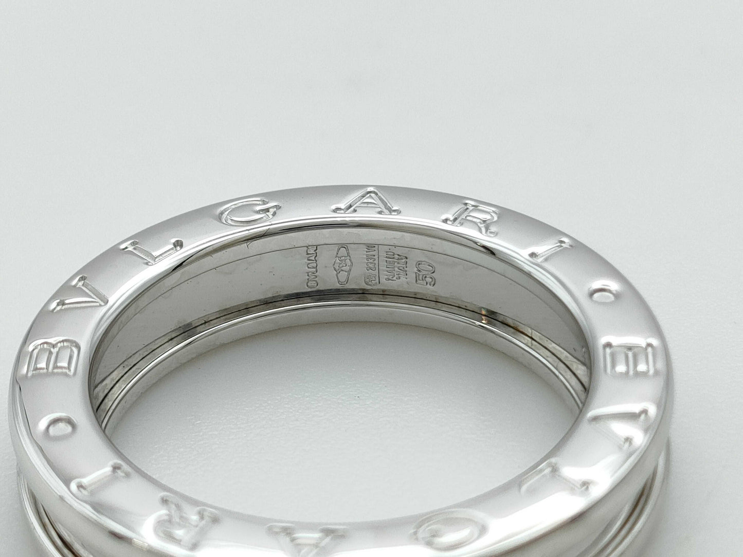 BVLGARI B.zero1 XS #50 WG 750 6.0g Ring