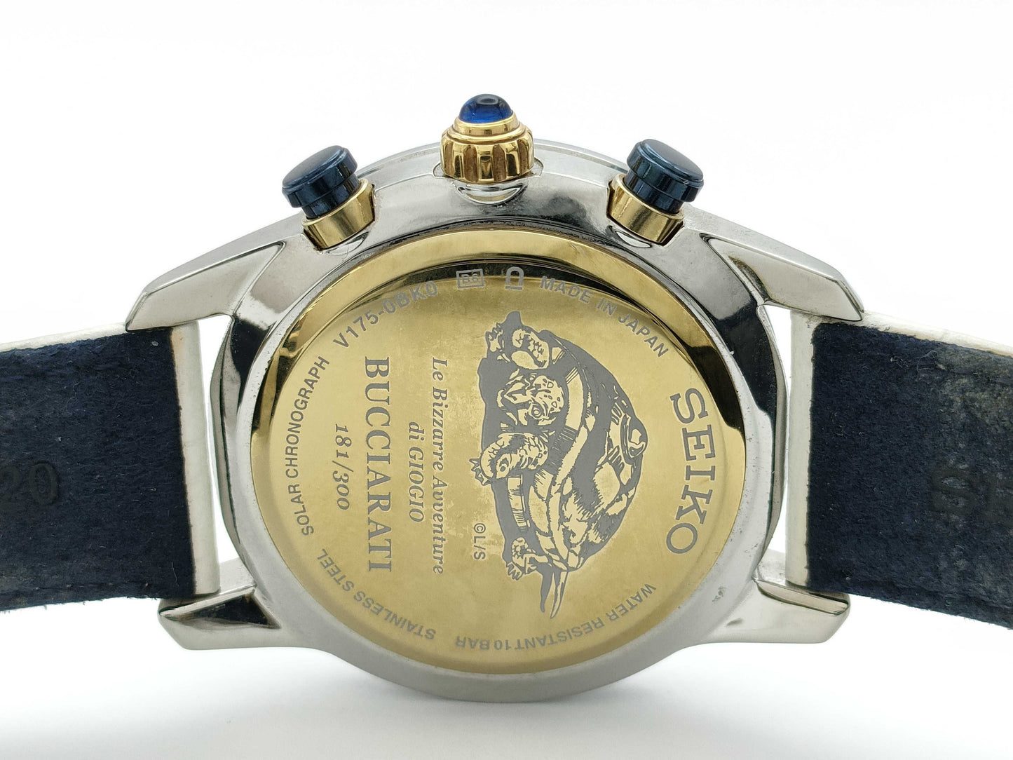SEIKO Spirit JoJo Collaboration SBPY101 V175-0BK0 181/300 Quartz Bucciarati Men's Watch