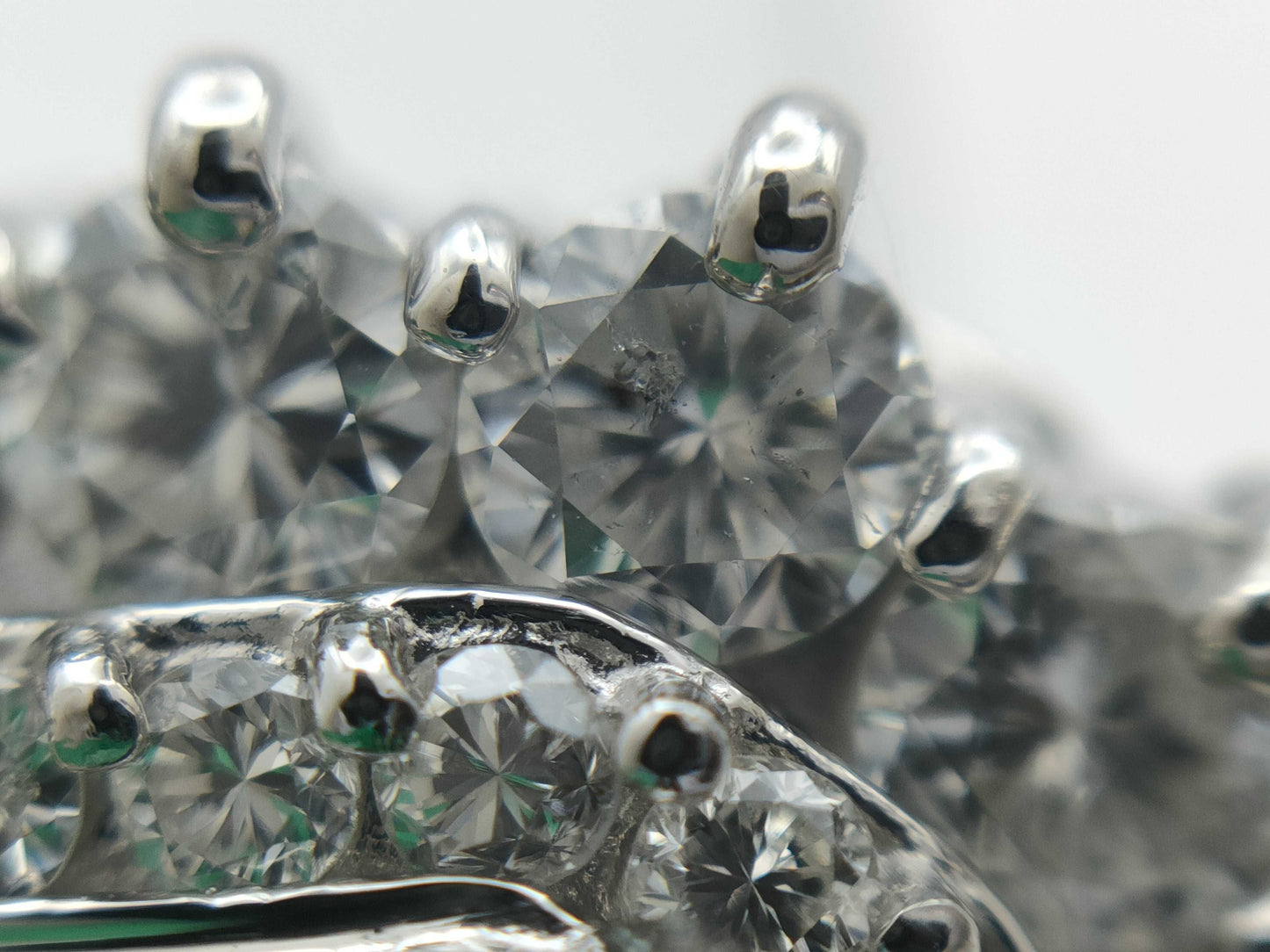E13.65ct D2.69ct PT900 22.4g Ring