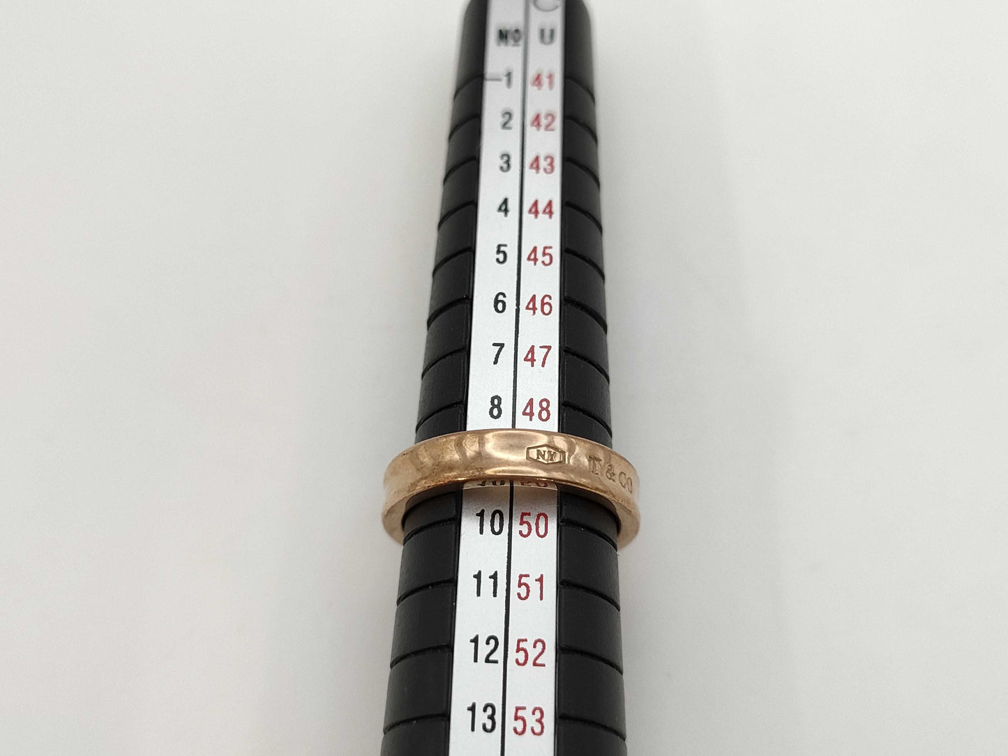 Tiffany & Co. Narrow 1837 Ring in Rubedo Metal