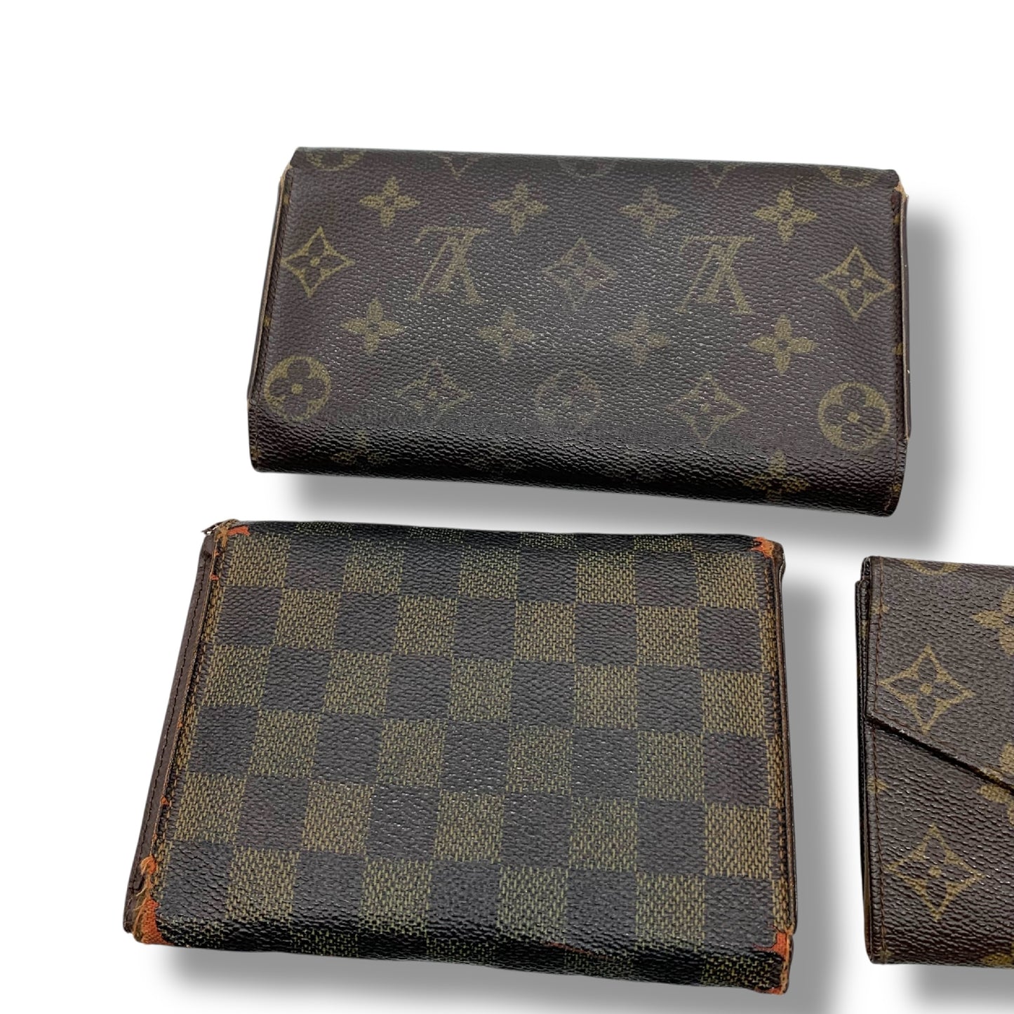 LOUIS VUITTON LOUIS VUITTON Louis Vuitton Wallet 3-Piece Set Large Quantity Wallets