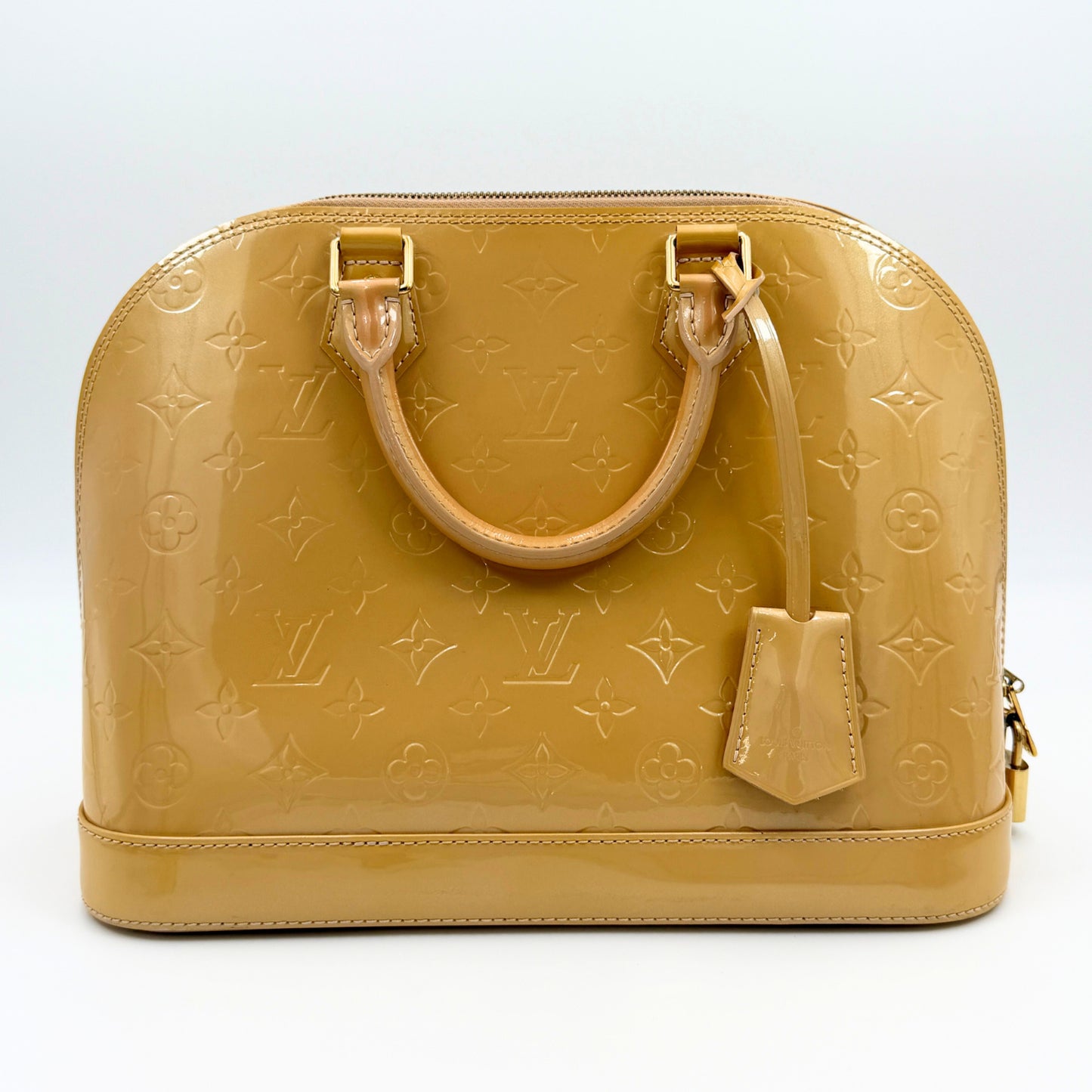 LOUIS VUITTON M91583 Vernis Alma PM Handbag