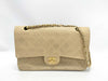 CHANEL CHANEL Matelasse 25 Double Flap Double Chain Beige Shoulder Bag 1235291
