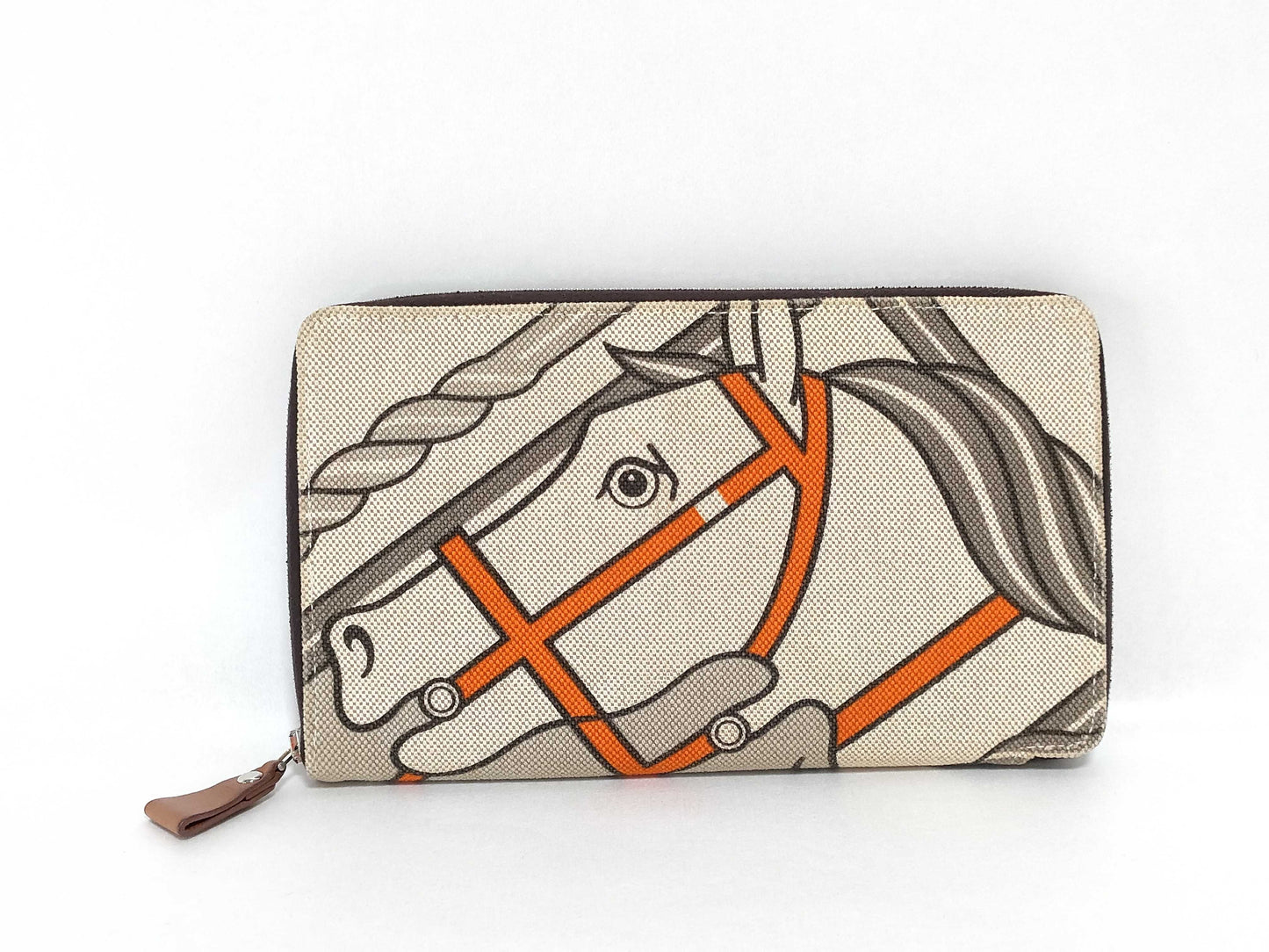HERMES HERMES Staple GM Engraved Long Wallet
