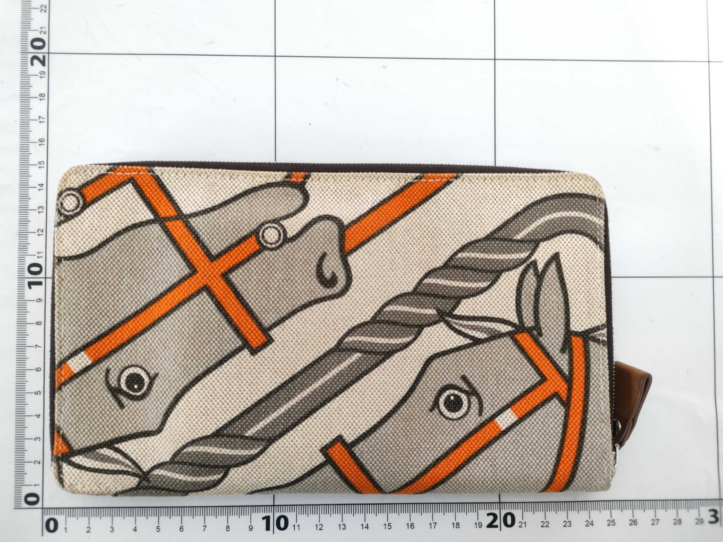 HERMES HERMES Staple GM Engraved Long Wallet
